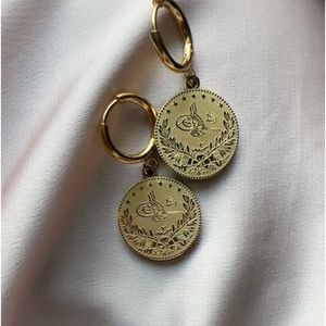 Ainaz Studio Turkish Coin Earrings